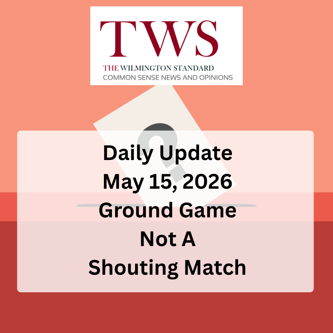 Ground Game Not A Shouting Match - Daily Update May 15, 2026