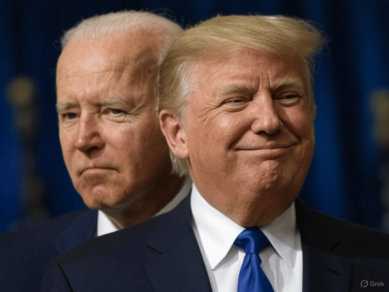 Joe Biden and Donald Trump