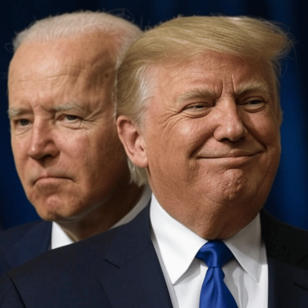 Joe Biden and Donald Trump