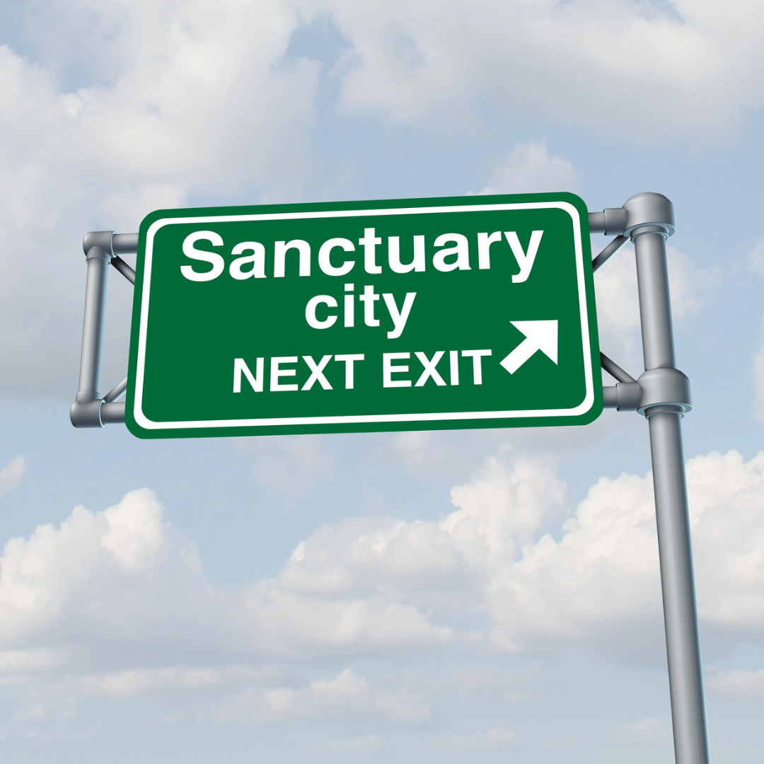 Sanctuary City Welcoming Sign
