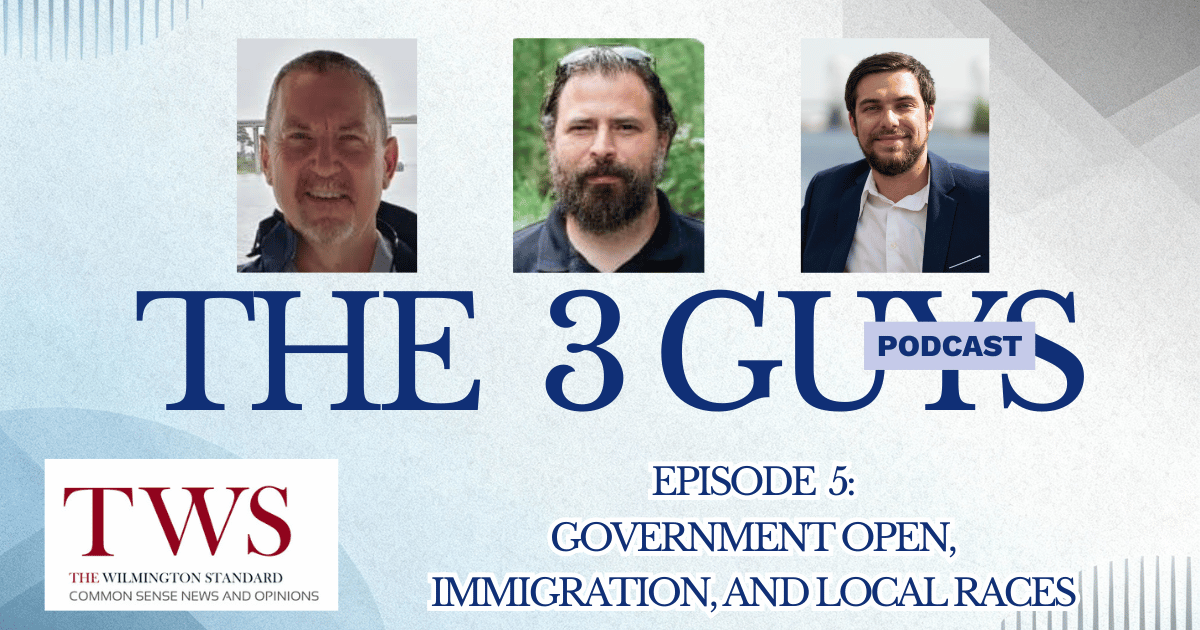 Local Rases 3 Guys Podcast: Government Open, Immigration, Local Races