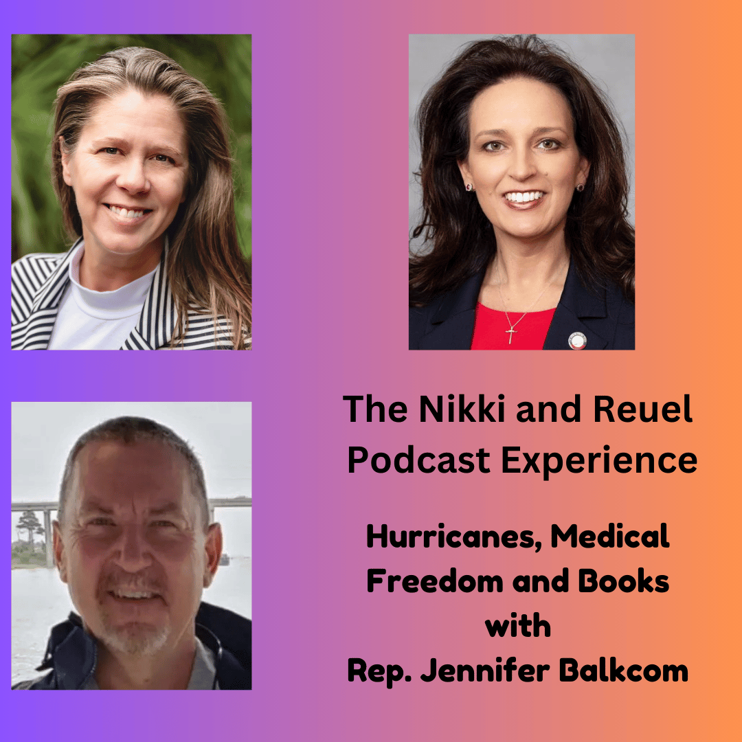 Hurricanes, Medical Freedom and Books - With Rep. Jennifer Balkcom
