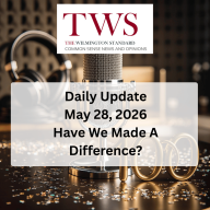Have We Made A Difference? Daily Update May 28, 2026